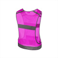 High visibility motorcycle kids mesh safety vests